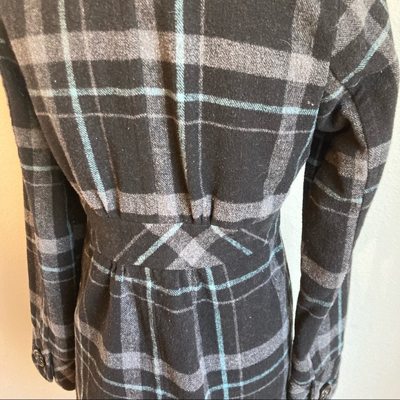Aeropostale plaid pea coat - Picture 9 of 11